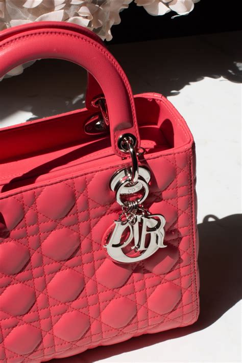 petit sac lady dior|Dior lambskin bag.